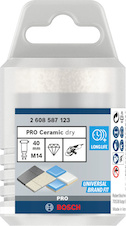 Vrtací korunka pro suché vrtání PRO Ceramic dry, 40 × 35 × 14 mm
