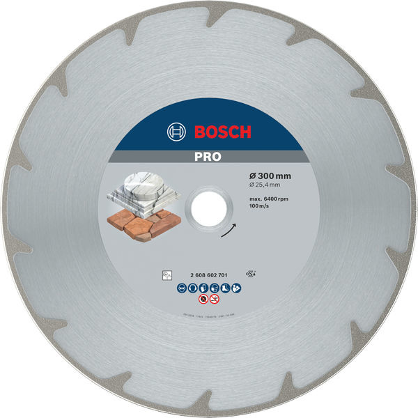Diamantový kotouč PRO Marble, 300 × 25,4 mm