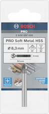 Záhlubník PRO Soft Metal HSS, 8,3 × 50 mm, M4