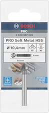 Záhlubník PRO Soft Metal HSS, 10,4 × 50 mm, M5