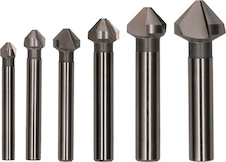 Sada záhlubníků PRO Soft Metal HSS, 6 ks
