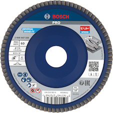 Lamelový brusný kotouč PRO X571, rovné provedení, 115 mm, G60