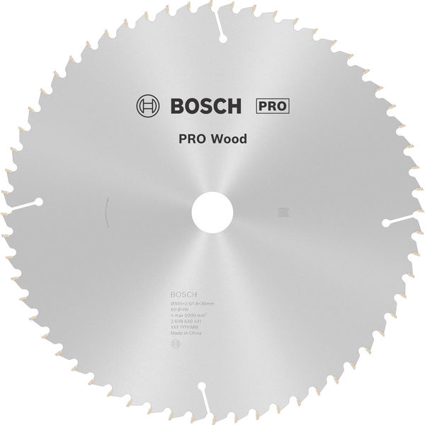 Pilový kotouč PRO Wood pro okružní pilu, 305 × 2,5 × 30 mm, T60