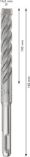 Vrták do betonu PRO SDS plus-5X, 14 × 100 × 160 mm, 10 ks