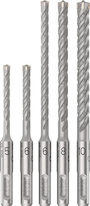 Sada vrtáků do betonu PRO SDS plus-5X, 5/6/6/8/10 mm, 5 ks