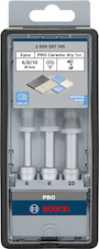 Sada vrtáků PRO Ceramic dry pro vrtání za sucha, 6 × 33, 8 × 33, 10 × 33 mm, 3 kusy
