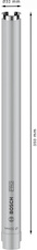 Vrtací korunka PRO Core Cutter dry pro vrtání za sucha, 32 × 350 mm, G ½″