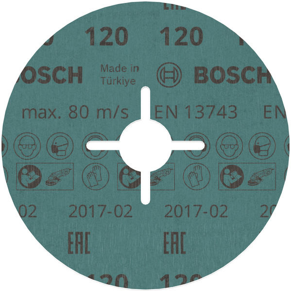 Fíbrový kotouč PRO R780, 125 mm, P125