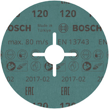 Fíbrový kotouč PRO R780, 125 mm, P125