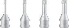 4dílná sada vrtacích korunek PRO Ceramic dry set, 6 × 30, 8 × 30, 10 × 30, 12 × 30 mm, M14
