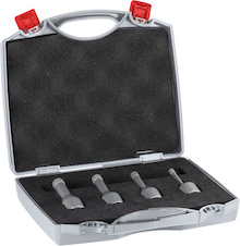 4dílná sada vrtacích korunek PRO Ceramic dry set, 6 × 30, 8 × 30, 10 × 30, 12 × 30 mm, M14