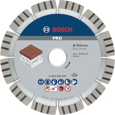 Diamantový kotouč PRO Abrasive, 150 × 22,23 mm
