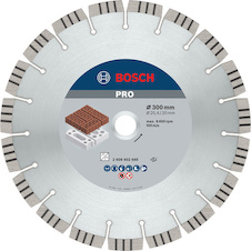 Diamantový kotouč PRO Abrasive, 300 × 20/25,4 mm