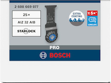 Ponorný pilový list PRO AIZ 32 AIB, 32 × 50 mm, 25 ks