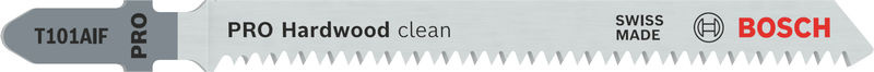 Pilový plátek pro přímočaré pily PRO Hardwood clean T101AIF 100 mm, 3 ks