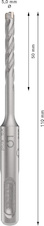 Vrták do betonu PRO SDS plus-5X, 5 × 50 × 110 mm