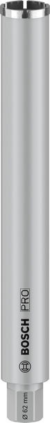 Vrtací korunka PRO Core Cutter wet pro vrtání za mokra, 62 × 450 mm, UNC 1¼″