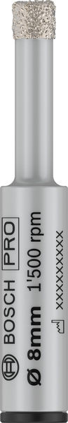 Vrták PRO Ceramic dry pro vrtání za sucha, 8 × 33 × 13 mm