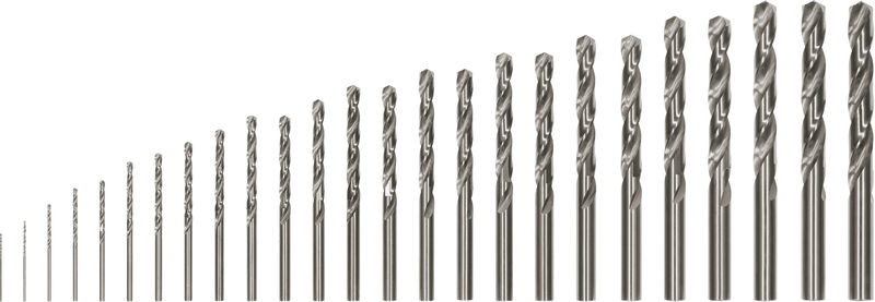 Sada vrtáků do kovu PRO Metal HSS-G, 25 ks