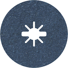 Fíbrový kotouč PRO R574, X-Lock, 125 mm, P36
