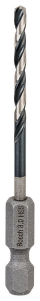 Vrták do kovu PRO Metal HSS-G Impact, 3 × 33 × 72 mm