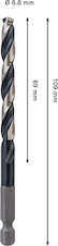 Vrták do kovu PRO Metal HSS-G Impact, 6,8 × 69 × 109 mm