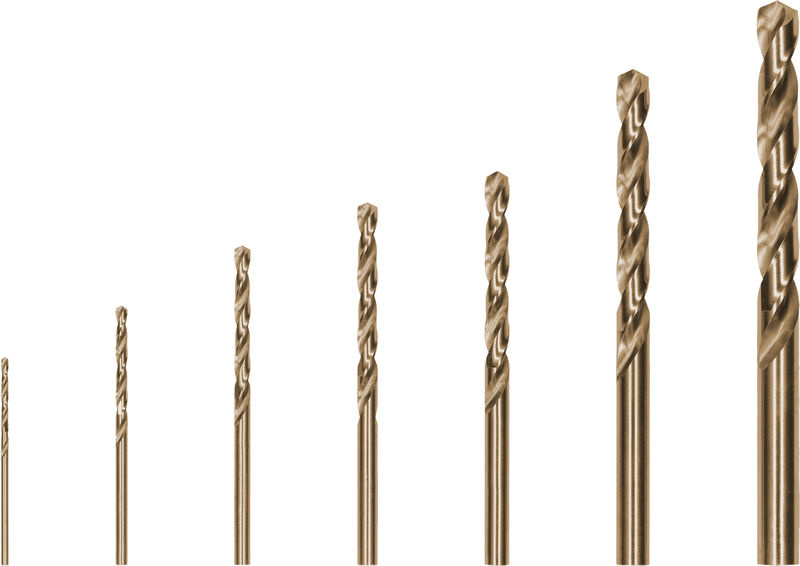 Sada vrtáků do kovu PRO Metal HSS-G, 7 ks