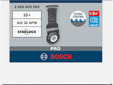 Víceúčelový list PRO AIZ 32 APIB pro multifunkční nářadí, 32 × 50 mm