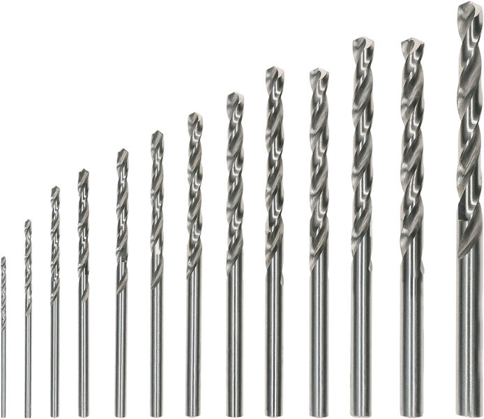 Sada vrtáků do kovu PRO Metal HSS-G, 13 ks