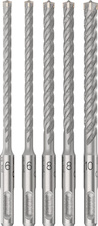 Sada vrtáků do betonu PRO SDS plus-5X, 6/6/8/8/10 mm, 5 ks