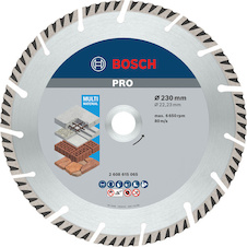 Diamantový řezací kotouč PRO Multi Material, 230 × 22,23 mm, 10 ks