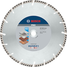 Diamantový řezací kotouč PRO Multi Material, 300 × 22,23 mm
