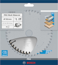 Pilový kotouč PRO Multi Material pro okružní pilu, 150 × 2 × 20 mm