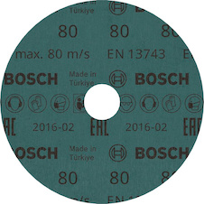 Fíbrový kotouč PRO R575, 125 mm, P80