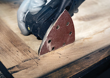 Brusný papír PRO F460, 93 × 93 mm, G40, 5 ks