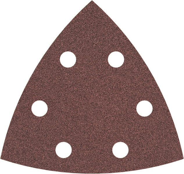 Brusný papír PRO F460, 93 × 93 mm, G80, 5 ks