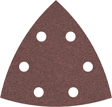 Brusný papír PRO F460, 93 × 93 mm, G80, 5 ks