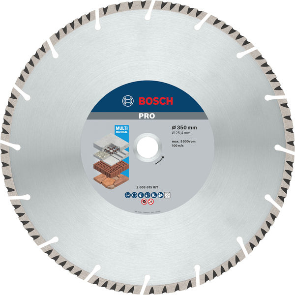 Diamantový řezací kotouč PRO Multi Material, 350 × 25,4 mm