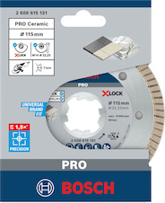 Diamantový kotouč PRO Ceramic, X-Lock, 115 × 22,23 mm, 22,23 mm