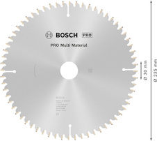 Pilový kotouč PRO Multi Material pro okružní pilu, 235 × 2,4 × 30 mm