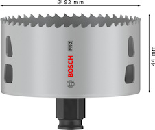 Děrovka PRO Multi Material PC Plus, 92 mm
