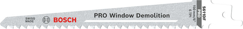 List PRO Window Demolition S611DF, 1,25 × 19 × 150 mm, 5 ks