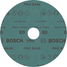 Fíbrový brusný kotouč PRO R445, 125 mm, G80