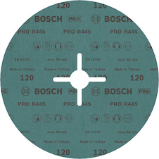Fíbrový brusný kotouč PRO R445, 180 mm, G120