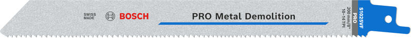 List PRO Metal Demolition S1025VF 1,25 × 19 × 200 mm, 5 ks