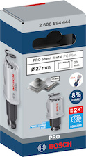 Děrovka PRO Sheet Metal PC Plus, 27 mm
