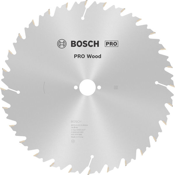 Pilový kotouč PRO Wood pro okružní pilu, 315 × 3,2 × 30 mm, T28