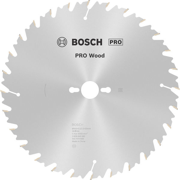 Pilový kotouč PRO Wood pro okružní pilu, 300 × 3,2 × 30 mm, T28
