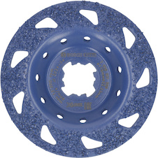Karbidový hrncový kotouč EXPERT Multi Material, středně hrubý, šikmý, X-LOCK, 115 mm, 22,23 mm