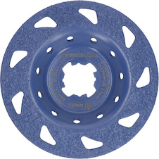 Karbidový hrncový kotouč EXPERT Multi Material, jemný, šikmý, X-LOCK, 115 mm, 22,23 mm